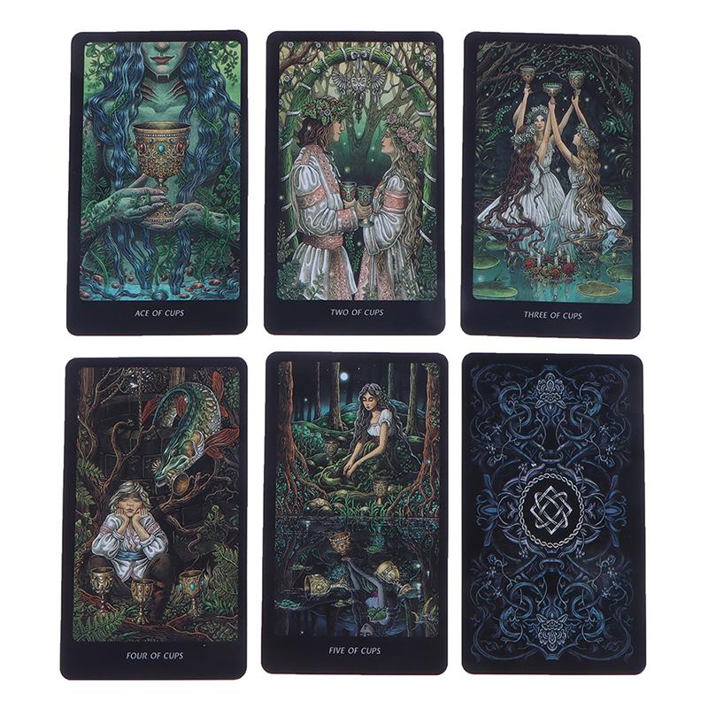 Slovanské legendy Tarotové karty Kapesní velikost Pro začátečníky Balíček Tarotová desková hra