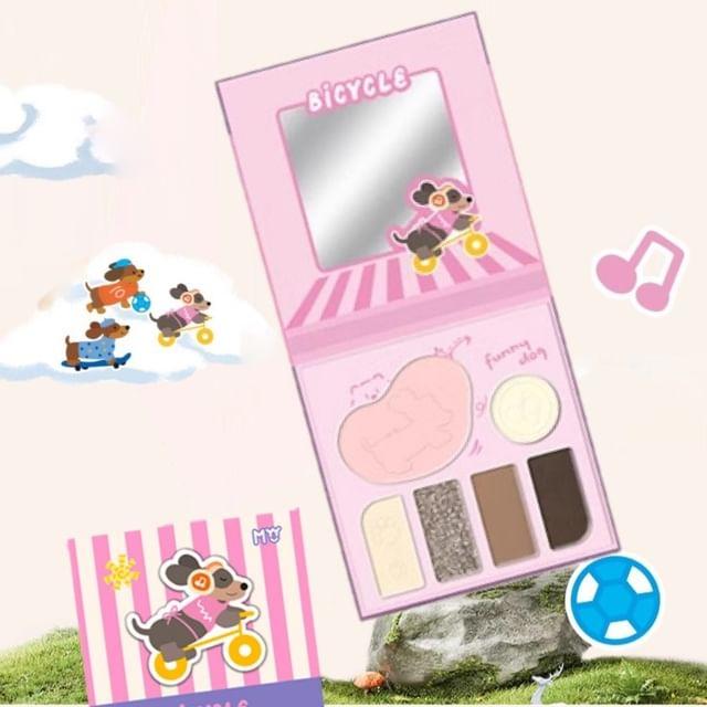 MYY - Puppy Sticky 6 Color Eyeshadow Palette - 01