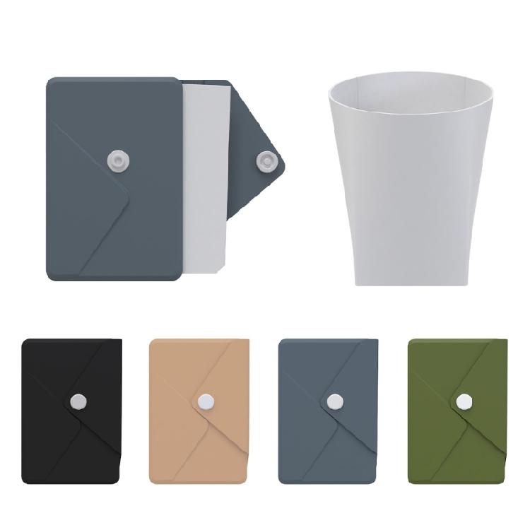 Smooth Modifiable Silicones Drinking Container with Storage Holder Temperature Resistant For Outdoor Adventurers