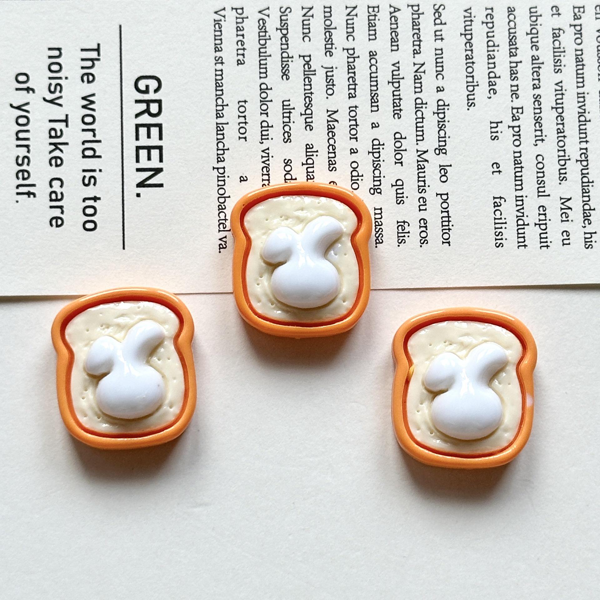 

Миниатюрная резиновая игрушка-еда: Пончик, торт, тост, кремовый клей DIY аксессуары для творчества