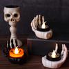 Halloween Pumpkin Lantern Night Light Candle Lamp - Creative Desktop Decoration