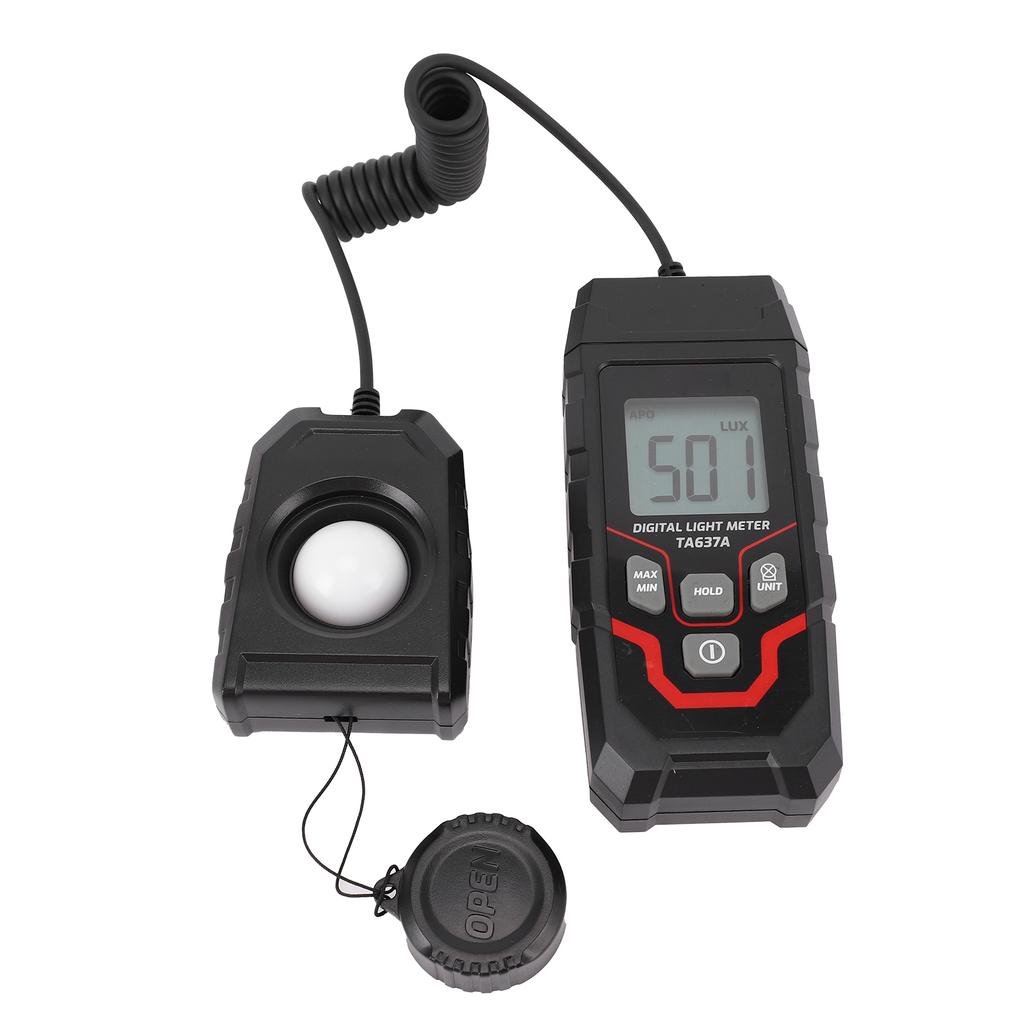 Digital Light Meter High   Flexible Extendable Light Sensor Digital Luxmeter Illuminance Meter for Indoor Outdoor Plants