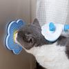 Silicone Pet Licking Mat Slow Feeder Mat with Suction Cups Flower Shape Lick Mat Prevents Overeating for Cats Dogs