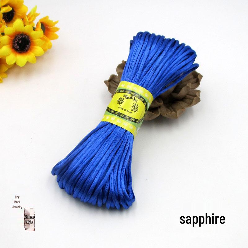 Jade Thread No. 5 DIY Woven Jewelry Cord for Chinese Knot Making