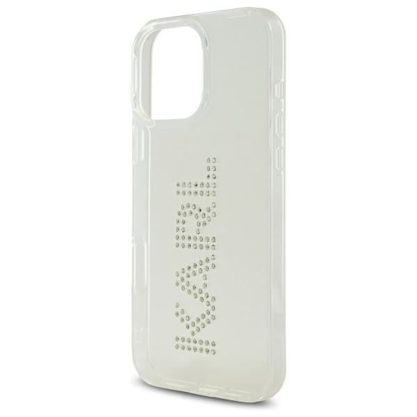 Karl Lagerfeld Klhcp16Xhklstdct Iphone   16 Pro Max 6.9 Przezroczysty/Transparent Hardcase Iml Rhinestones Logo