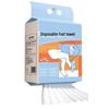 Super Absorbent Dual-Use Disposable Foot Wiping Towels