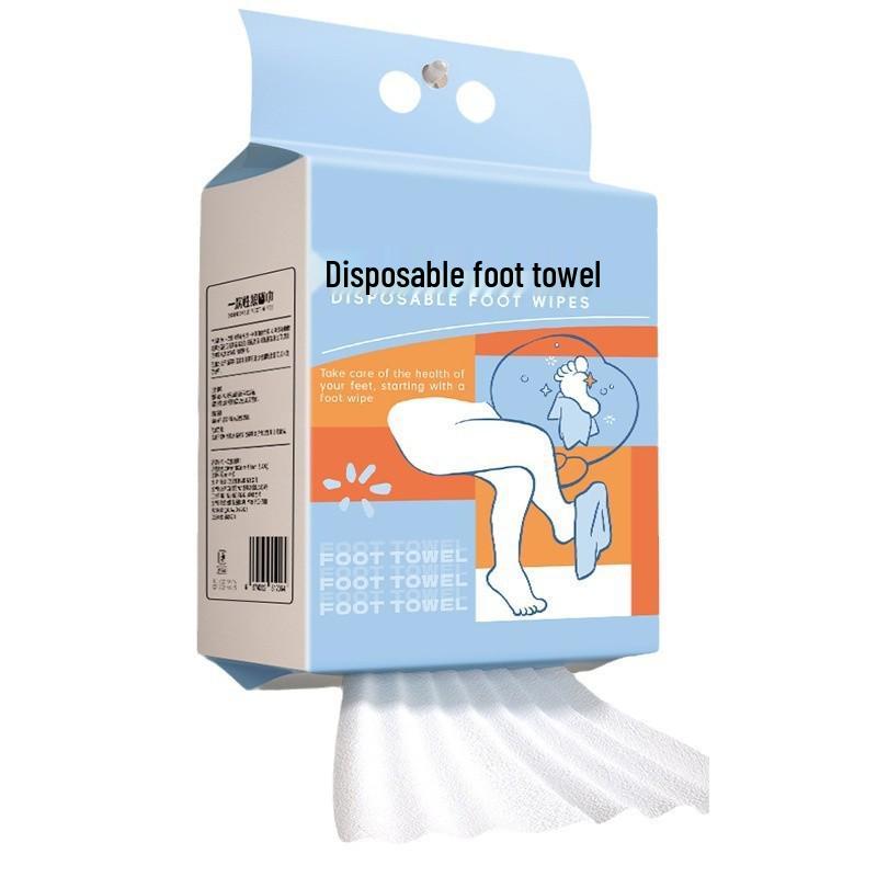 Super Absorbent Dual-Use Disposable Foot Wiping Towels