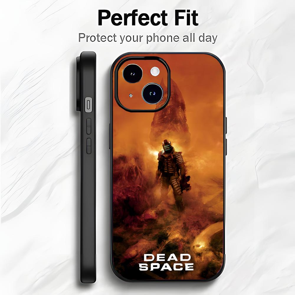 Scary Horror Game D-Dead Space Phone Case Phone Case Soft Packaging Lightweight For iPhone17 16 15 14 13ProMax