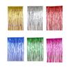 6 Pieces Glitter Party Backdrop Metallic Tinsel Curtain Birthday Wedding Baby Shower Background Favor Supplies