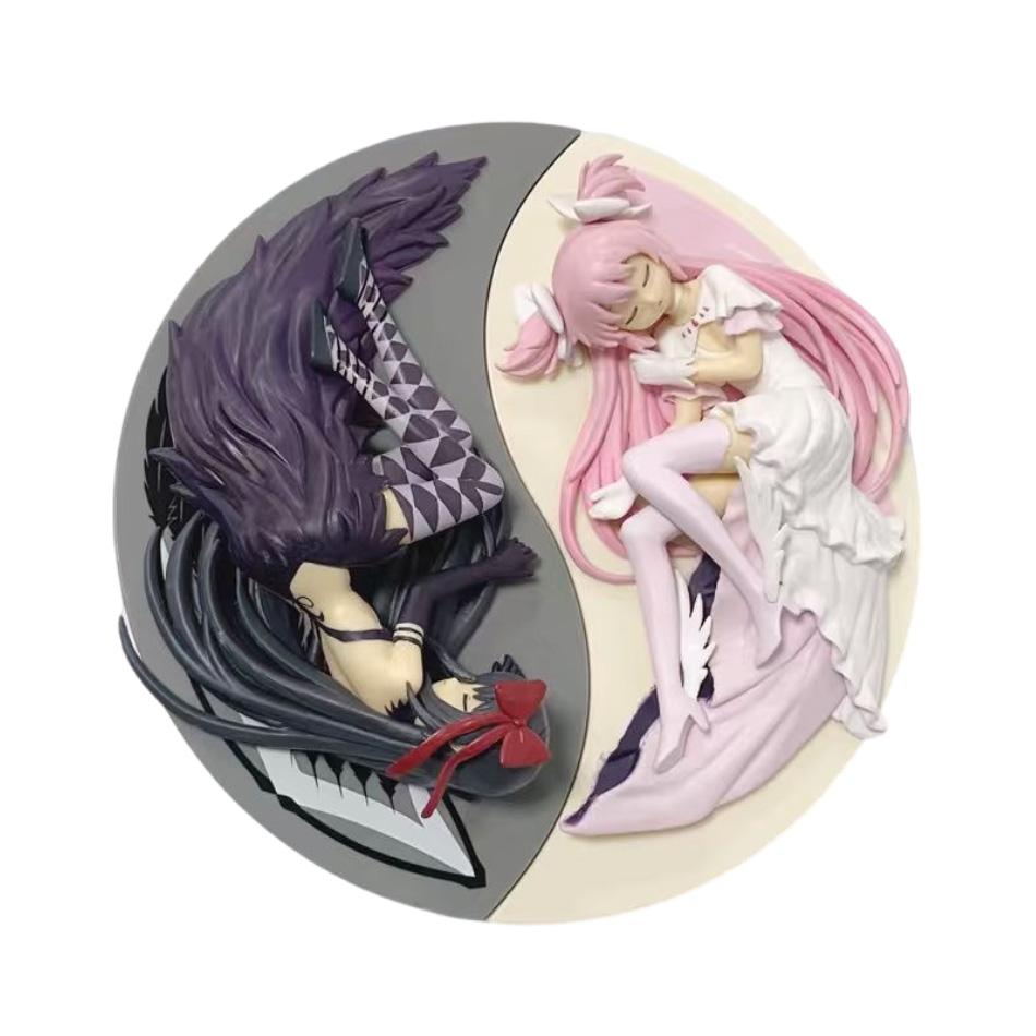 

Нова фігурка Bandai Banpresto Puella Magi Madoka Magica Kaname Madoka Akemi Homura Бойова фігурка Модель В наявності
