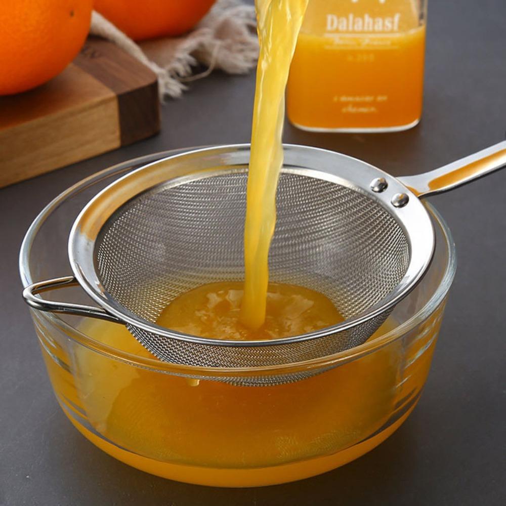 Fine Mesh Flour Sieve Stainless Steel Kitchen Colander Kitchen Gadgets Frosting Filter Baking