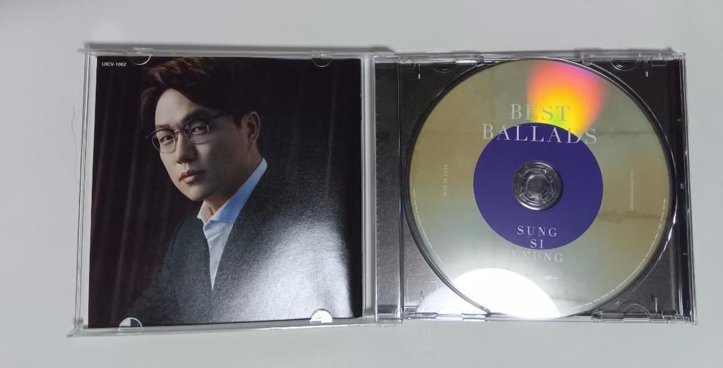 [USED] Sung Si Kyung Best Ballad Regular Purple Disc