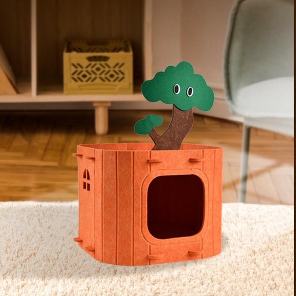 Scratch Resistant Cat House Large Space Kitten Beds Creative Cat Nest  Pet Supplies