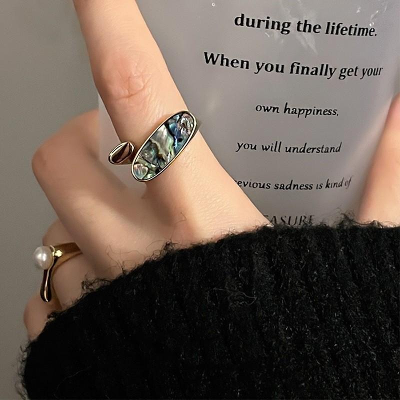 Daejeon Stylish Korean Inspired High Quality Pearl Ring For Elegant Women Fashion