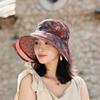 Polyester Flower Empty Top Cap Breathable Large Brim Sun Hat Anti-Sun Fisherman Hat  Outdoor
