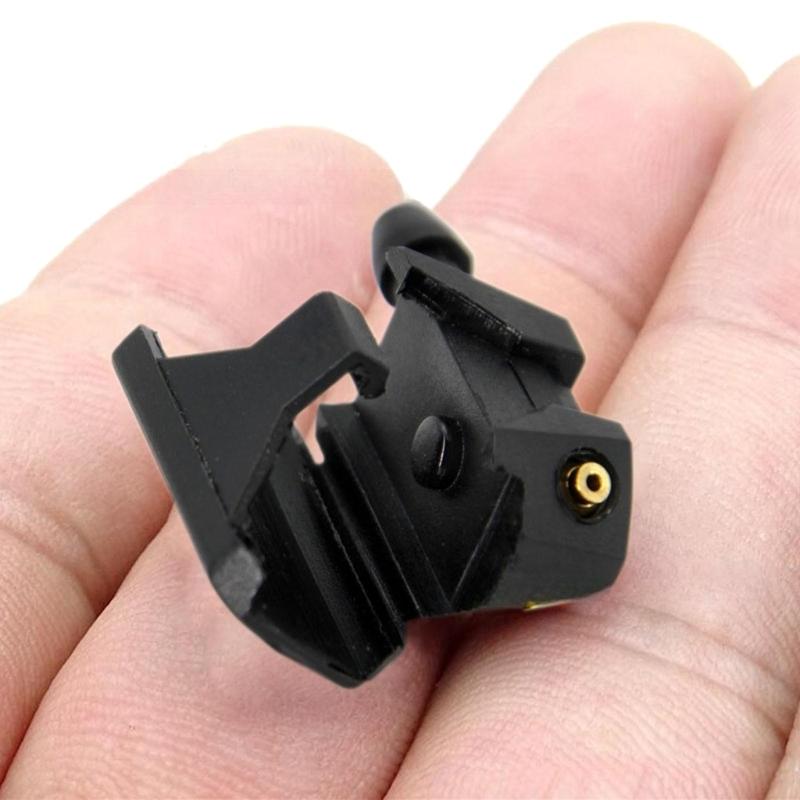Car Windshield Wiper Blade Washer Spray Nozzles Adjustable 4-Way Spouts 8mm/9mm