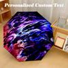 Portable Auto Folding Umbrella,Solo Leveling 8 Rib Waterproof Umbrella For Camping Commute