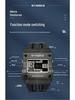 SYNOKE Men's Trendy Square Alloy Sport Watch - Large Screen, Fashionable, Waterproof.