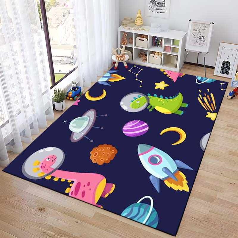 15 Size Cartoon Dinosaur Space Cute Dino Children Area Rug,Carpet for Living Room Bedroom Sofa Doormat Decoration Floor Mat Cool