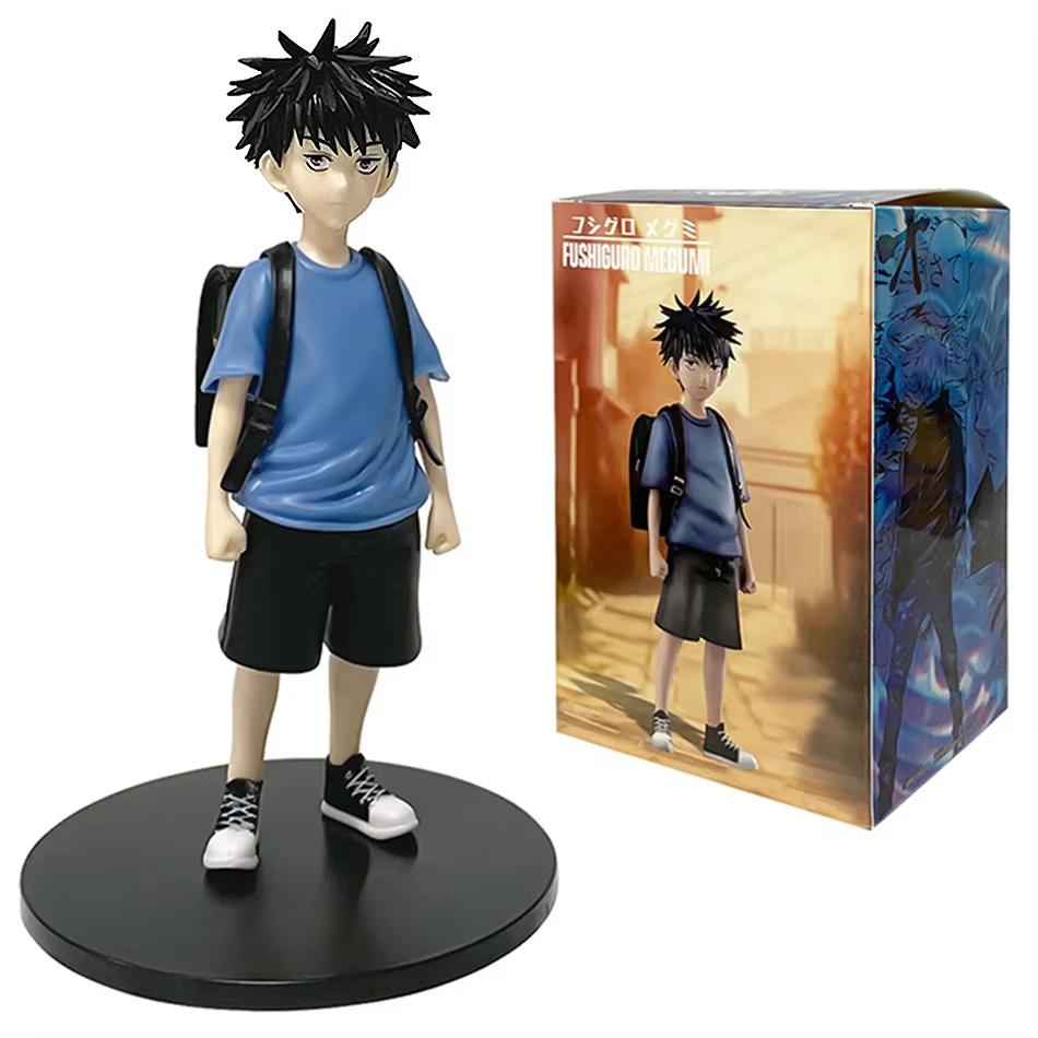 Anime Spell Battle Character Handmade PVC Model Yuren Fuhei Hui Tiger Staff Desktop Ornament