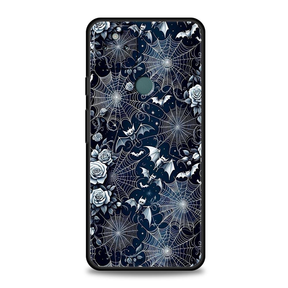 Spider Web Phone Case Cover for Google Pixel 10 9 8 7 6 9A 8A 7A 6A Pro Shockproof Soft TPU 9 Pro XL Shell Capas Funda Coque Bag