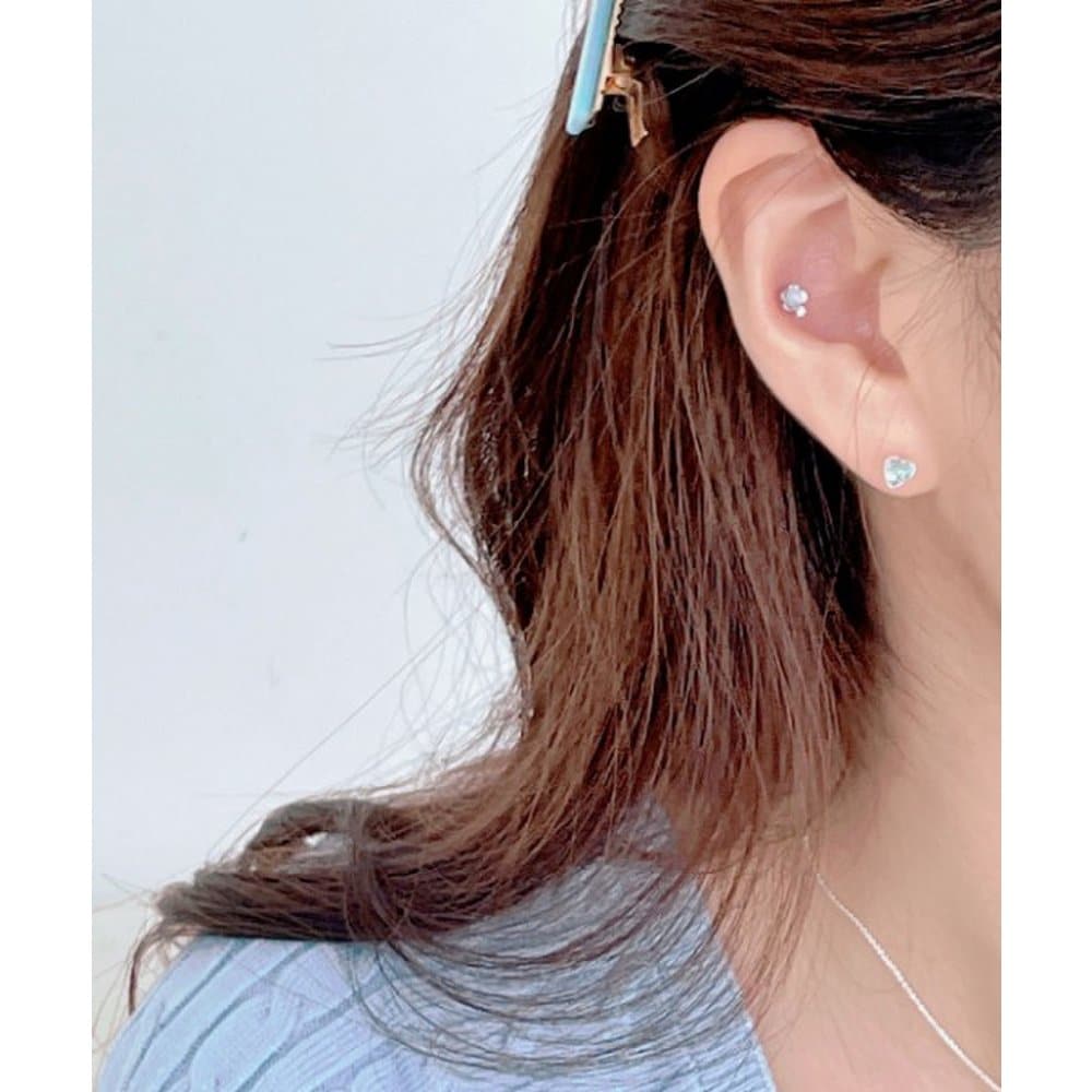 [4Xtyle] (Silver 925) Catz Eye Earring