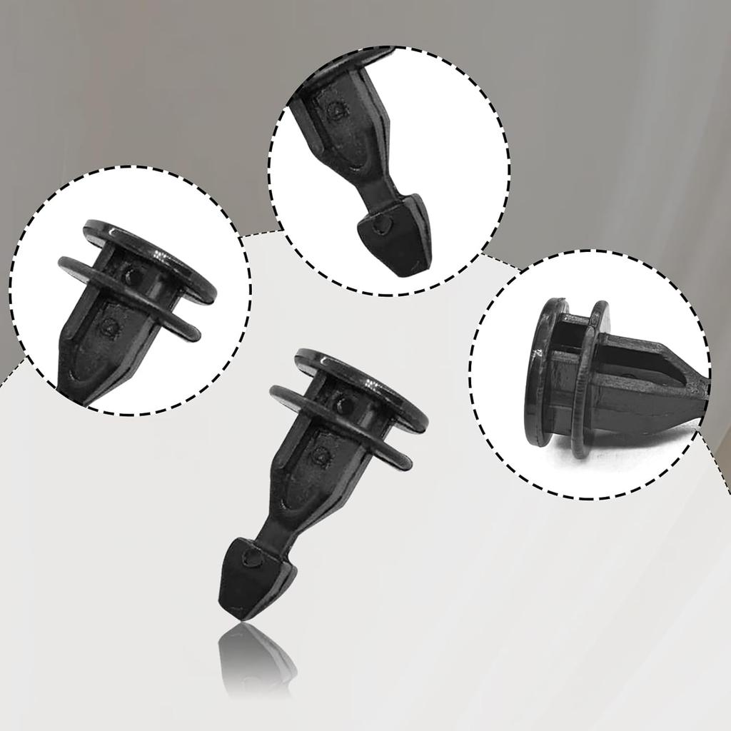 20Pcs Engine Hood Fixing Clip Compatible with Compatible with Honda Honda Odyssey Pilot Ridgeline Acura MDX RDX TLX Replace OE 91547TZ5A02