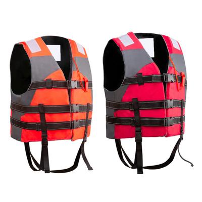 Schwimmweste für Erwachsene PE-Schaum Fleckenabweisendes Polyester Sichere Passform Verstellbare Gurtverschlüsse Wassersport Bootssicherheit Schwimmweste