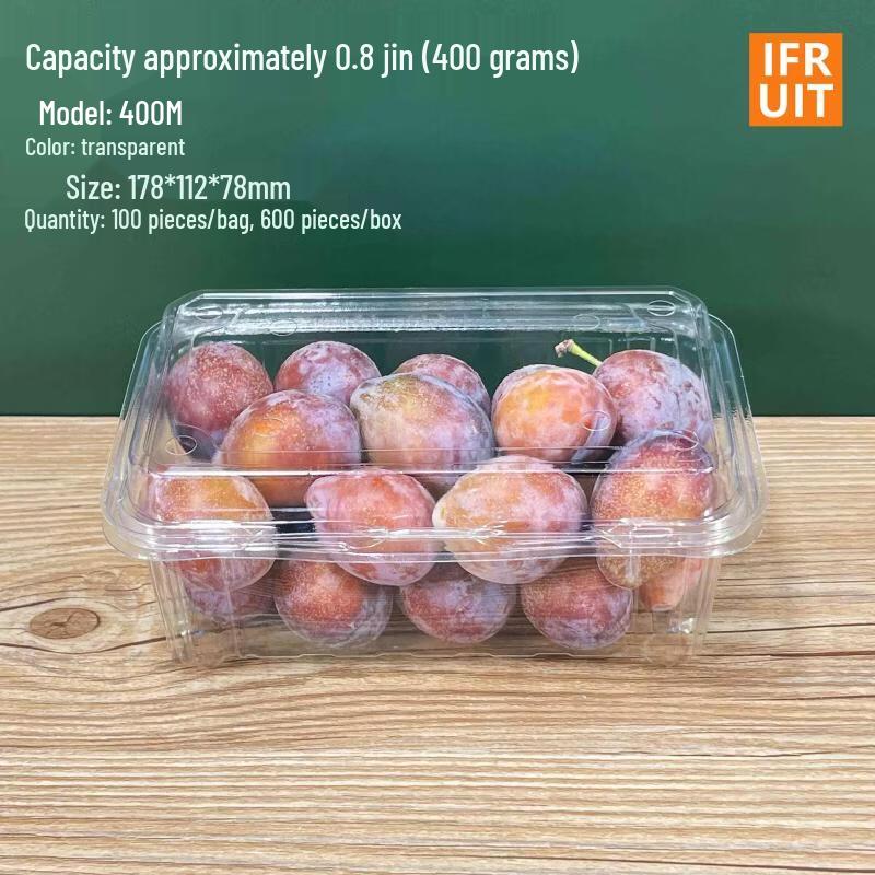 Disposable Clear Plastic Fruit Containers