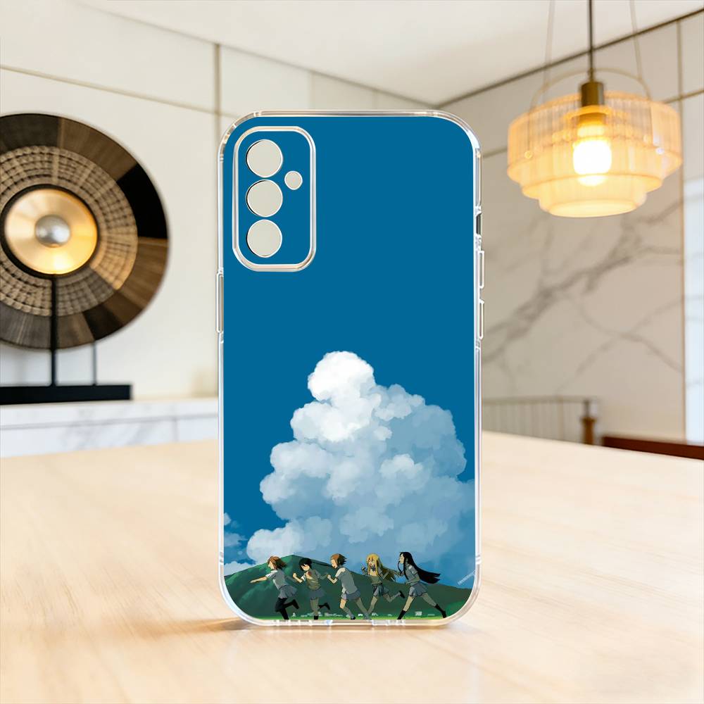 

K-K-on! Anime Phone Case Transparent Silicone Soft For SamsungA10,12,20,21S,30,31,40,50,51,52,70,71 Samsung a52 a52S