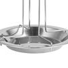Vertical Stainless Steel Chicken Roaster Rack Non Stick Thickened Chicken Roaster Grill Tools for BBQ Accessories