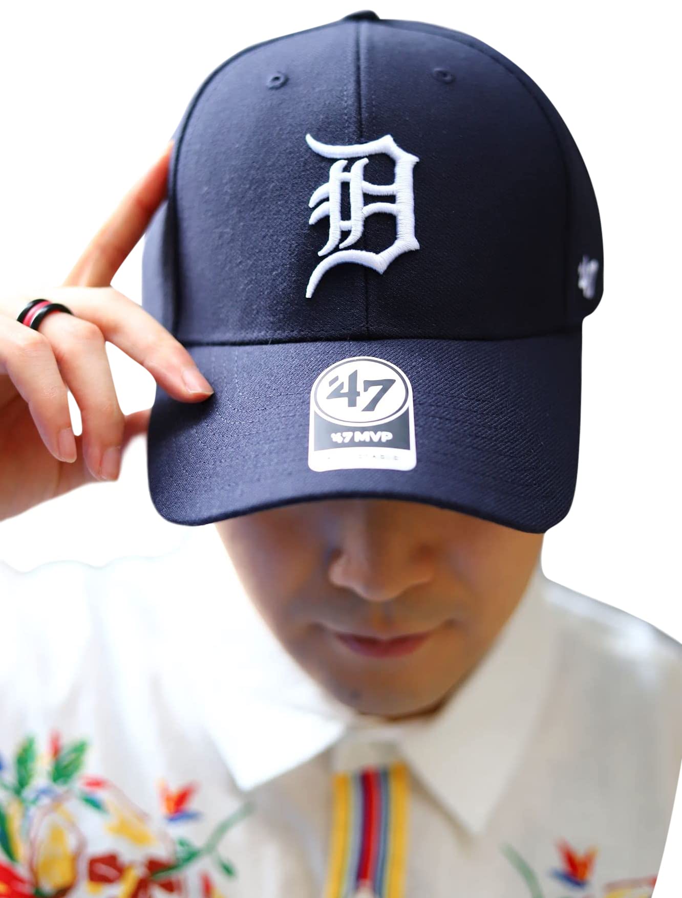 

47 Brand Seven Cap Detroit Tigers MLB Major League Navy (Forty Brand) B-MVP09WBV (01)