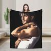 Jonathan Bailey Retro Plush Blanket Boy Girl Flannel Throw Blanket For Living Room Warm Design Quality Bedspread Birthday Gift