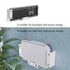 Under Desk Laptop Mount ABS Under Desk Shelf Holder for Notebooks, Tablets, Cable Boxes, Modems, Smart TV Boxes