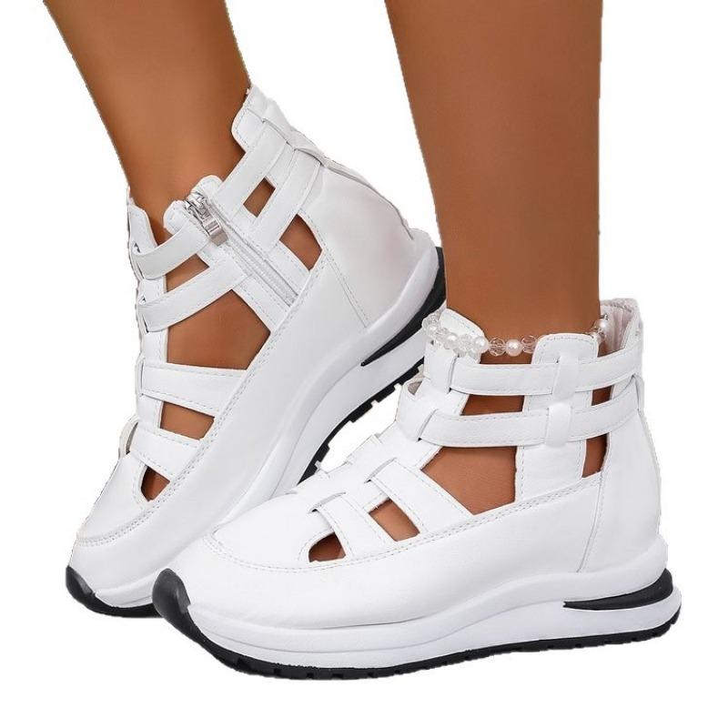 New Style of Women's Casual Shoes Thick-soled Hollowed-out Casual Beach Sandals