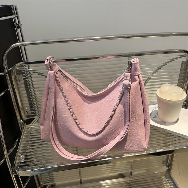 Trendy Pu Leather Shoulder Bag For Women Ideal For Everyday Use In Three Colors