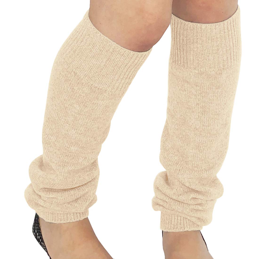 

Кашемировые леггинсы [Prodigal] 100% утеплители, длинные, женские (Свободный размер, бежевый)