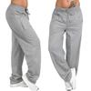 Lockere lässige Sporthosen Hohe Qualität Große Größen Damen Elastischer Bund Kordelzug Weites Bein Lange Hosen Schmale Passform Mode