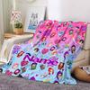 Custom Name Superhero Squad Adventure Blanket for Couch & Bed, Plush Cozy Fuzzy Blanket Super Soft & Warm Blankets for Fall and Winter. 090830