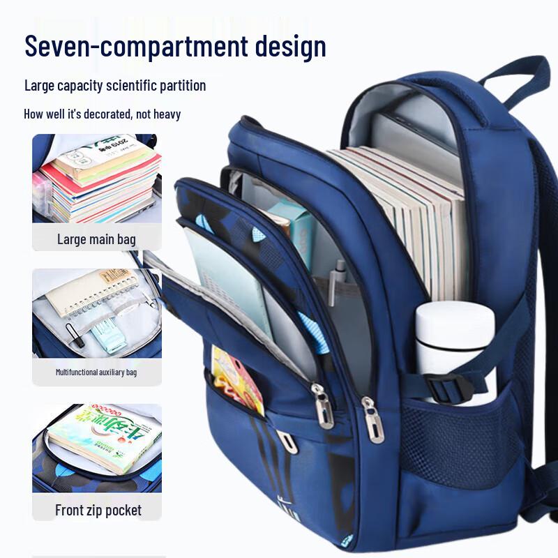 Lekki Ergonomiczny Plecak Szkolny dla Chłopców Warrior