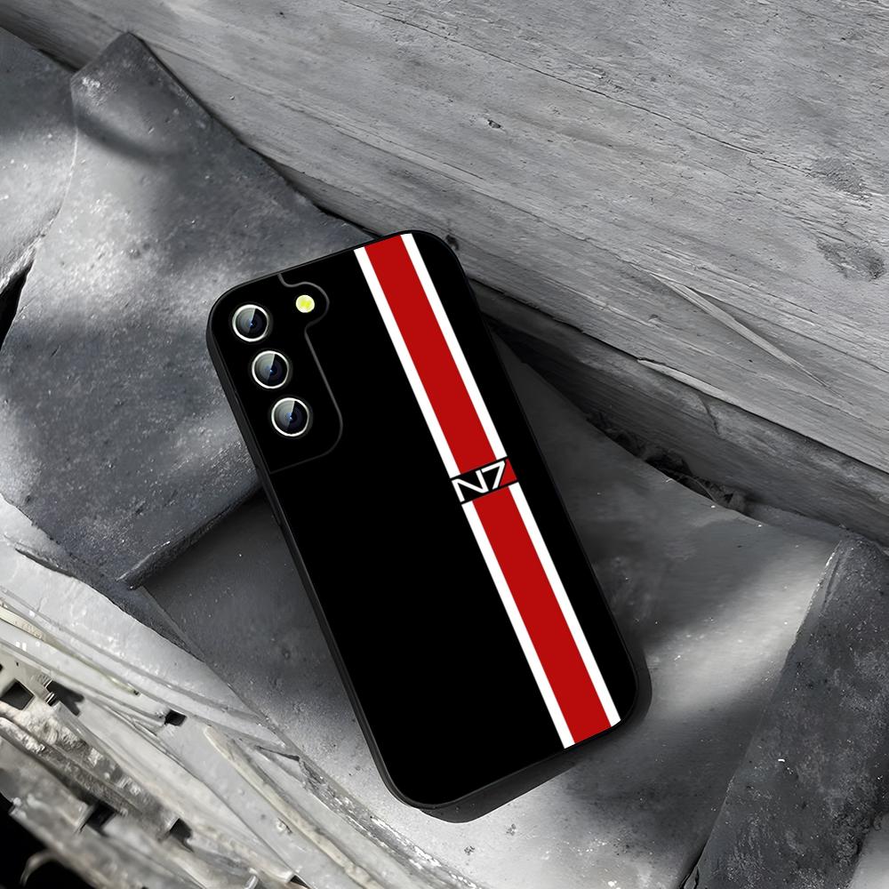 N7 Mass Effect  Phone Case for Samsung Galaxy S23 S24 S21 S22 S20 Ultra Fe Plus A34 A54 A24 A52 A53 M54 Cover Samsung s24