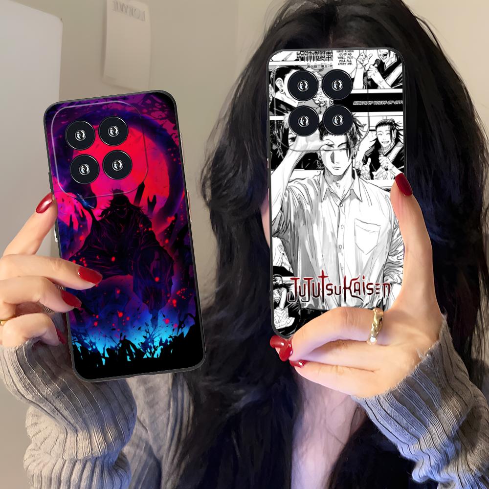 Jujutsu Kaisen Geto Suguru Phone Case for Xiaomi 15 14 13 12 Mi 11 T Ultra Lite Pro S X 5G Colorful Printing Cover Cover Pretty
