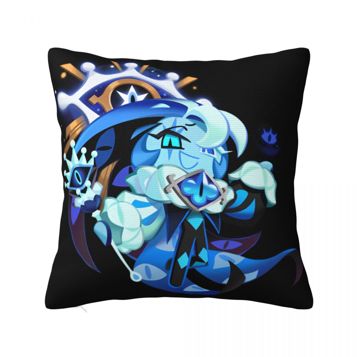 

Gingerbrave Cursed Face Pillow Cases Cookie Run Kingdom Game Cushion Cover Decorative Pillowcase for Living Room 40x40cm 30x30cm