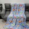 Luminous Children's Coral Fleece Flannel Blanket - Glow In the Dark Sofa or Nap Cover.