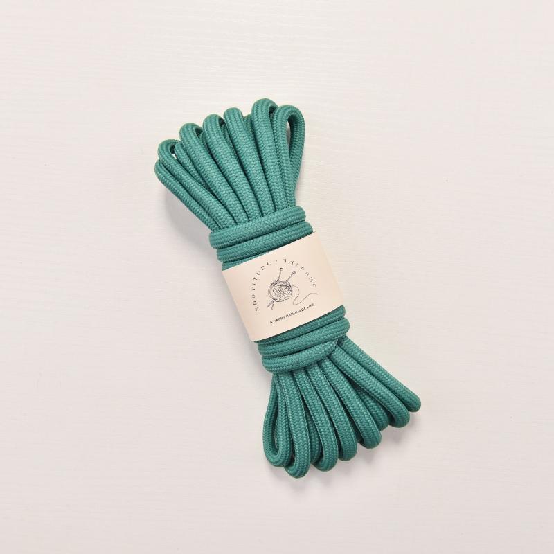 8mm Polyester Core Rope 5m Colorful Braided Cord for Pet Leash Making Rope Crochet Bag Strap Handmade Craft Clothing Accessories