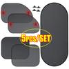 HoussePare-soleil pour Vitre de Voiture Protection Solaire UV Rideau Noir pour Vitre Avant Arrière Filet pour Vitres Latérales Accessoires Pare-soleil