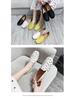 Women's Square Toe Loafers - Soft Leather, Hollowed-Out Flats for Spring/Summer 2025