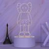 Customize Acrylic 3D Illusion LED Warm White Night Light for Living Room Kids Bedroom Decorative Lamp with USB Power
