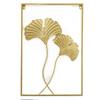 Leaf Shape Wall Decoration Gold Metal Pendants New Decorative Wall Ledges  Living Room