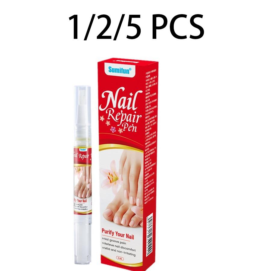 

Sumifun 4/8/20 мл Жидкость-ручка для восстановления ногтей Питает Увлажняет Серые Ногти Противогрибковый Уход за Здоровьем Ногтей Решает Множественные Проблемы Ногтей 5PCS